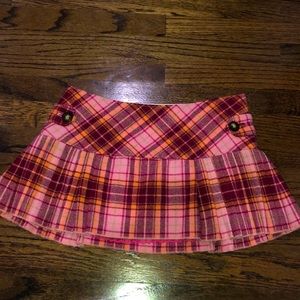 Vintage Abercrombie and Fitch plaid skirt